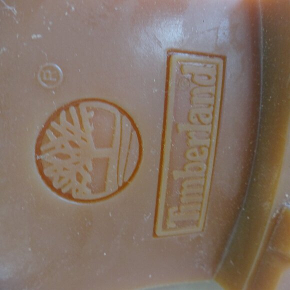 Timberland Teddy women's size 7.5 light Grey nubuck leather lace up boots, - Picture 8 of 13